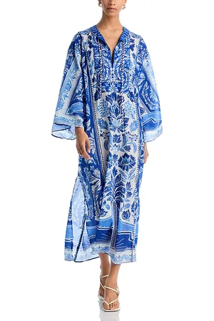 Farm Rio Delicate Tapestry Cover-Up Dress