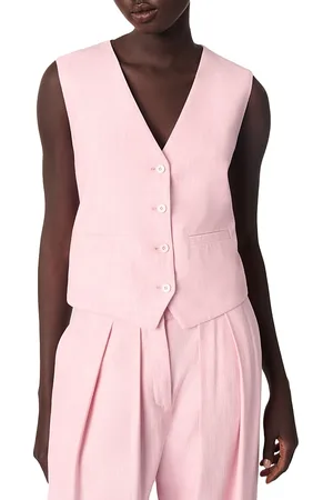 Maje Sleeveless Suit Jacket