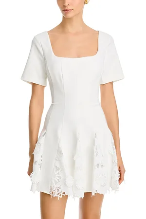 Milly Joy Lace Godet Dress
