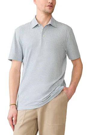 Faherty Movement Short Sleeve Polo Shirt