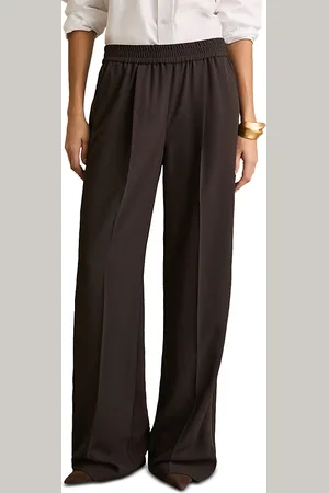 Reiss Side Stripe Wide Leg Pants
