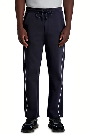 Karl Lagerfeld Comfort Stretch Piped Track Pants