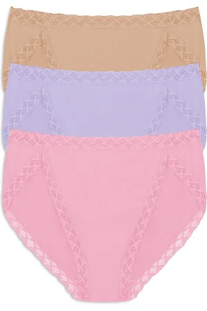 Natori Bliss French Cut Bikinis, Set of 3