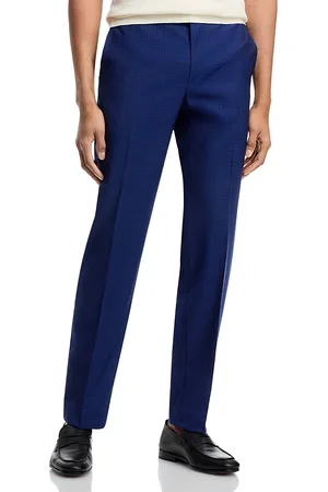 THEORY Mayer Tonal Check Slim Fit Suit Pants