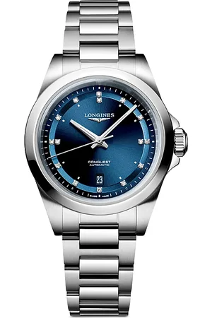 Longines Conquest Sunray Blue Watch, 30mm