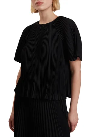 Ted Baker Agara Pleated Short Sleeve Blouse