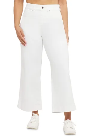 Spanx Shape EveryWear Cropped Wide Leg Jeans