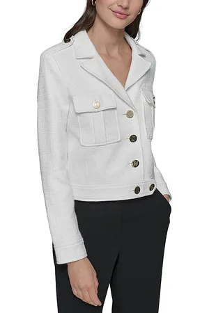 Karl Lagerfeld Short Tweed Jacket