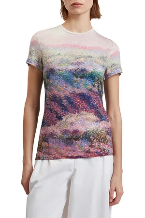 Ted Baker Kaytte Printed Fitted Tee