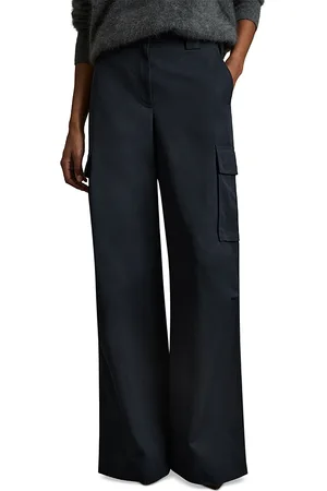 Reiss Petites Ava Wide Leg Combat Trousers