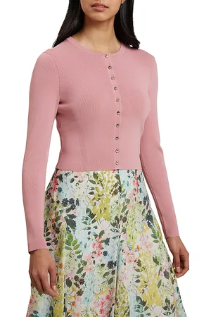 Ted Baker Emoriyy Cropped Knit Cardigan