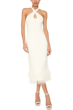 LIKELY Hadley Embellished Halter Dress