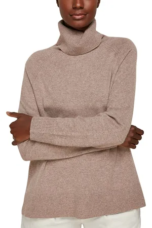 Whistles Cashmere Roll Neck Sweater