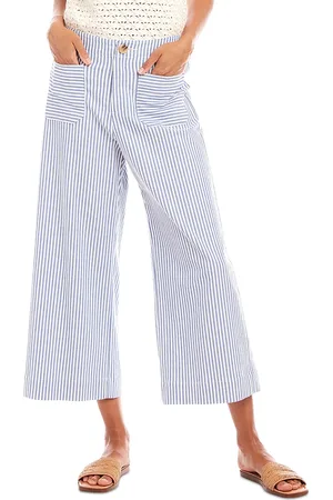 Karen Kane Striped Cropped Pants