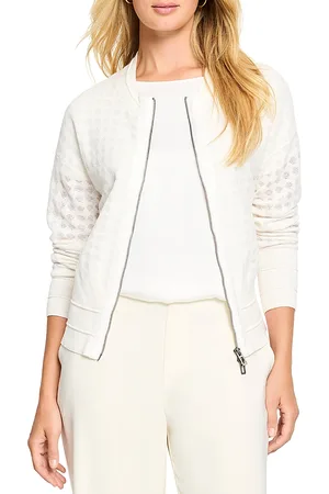 NIC+ZOE Sheer Stitch Cardigan