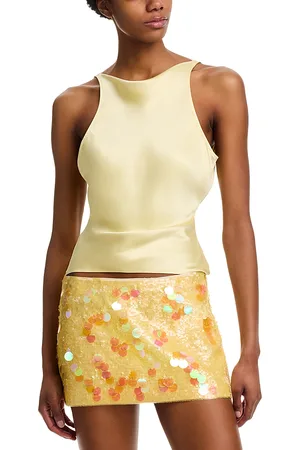 DANIELLE GUIZIO Regine Cowl Neck Top