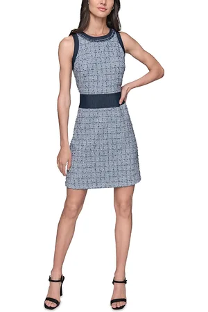 Karl Lagerfeld Tweed A Line Dress