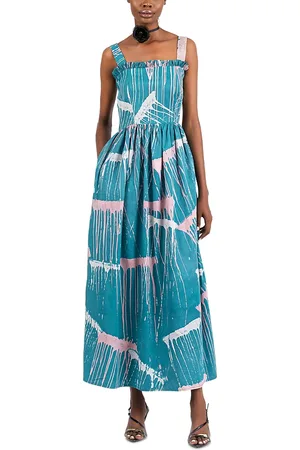 Busayo Iyanu Cutout Back Midi Dress