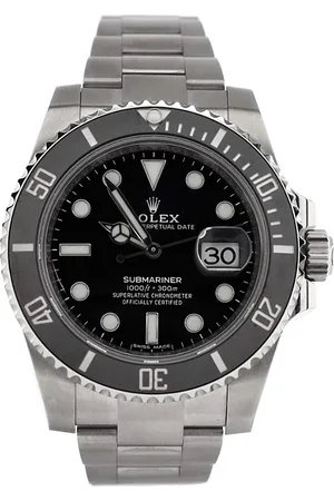 Rolex Oyster Perpetual Submariner Date Automatic Watch in Stainless Steel and Cerachrom 40mm