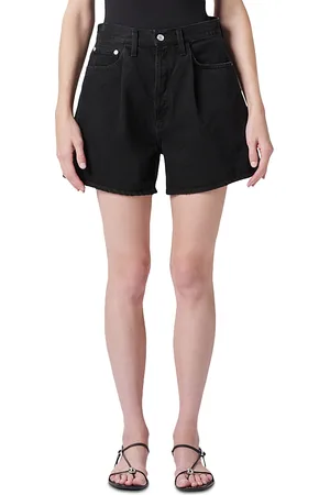 AGOLDE Rhoda Pleated A Line Shorts
