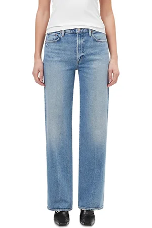 AGOLDE Harper Mid Rise Straight Leg Jeans in