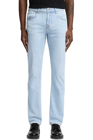 7 for all Mankind Straight Fit Jeans in