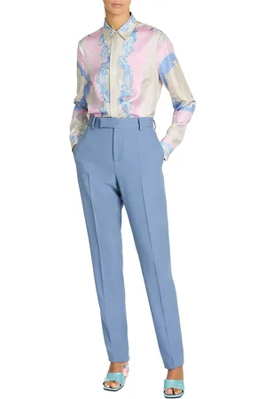 VERSACE Silk Suit Pants