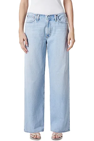 AGOLDE Lex Low Slung Baggy Jeans in Pale Indigo