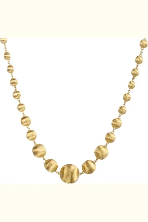 Marco Bicego Africa Collection 18K Yellow Bead Necklace, 17