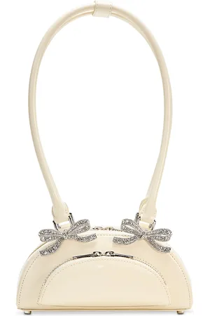 Self-Portrait Curved Mini Shoulder Bag