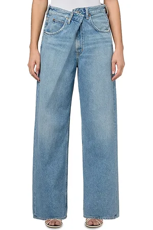 AGOLDE Vana Fold Wide Leg Jeans in