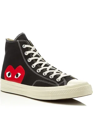 Comme des Garçons X Converse Unisex Chuck Taylor Lace Up High Top Sneakers