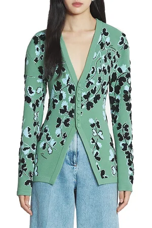 Lanvin Tailored Jacquard Cardigan