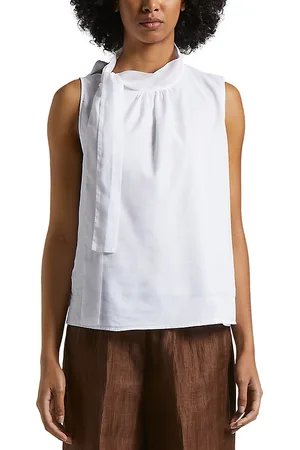 PESERICO SIGN Tie Neck Sleeveless Camisole