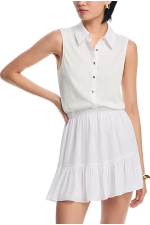 Ramy Brook Odette Mixed Media Dress