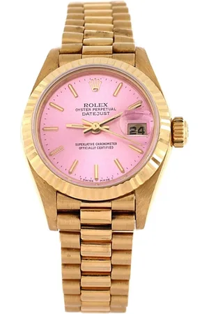 Rolex Oyster Perpetual President Datejust Automatic Watch in Gold 26mm