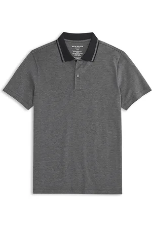 MACK WELDON Tipped Polo Shirt