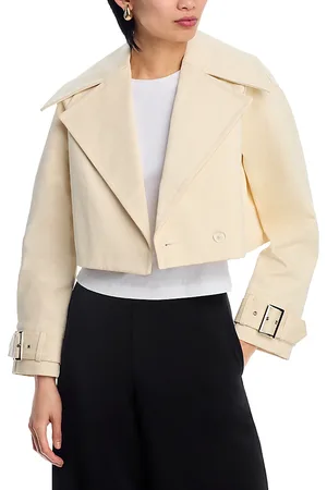 Toccin Tommy Cropped Trench Coat