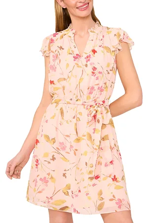 CE&CE Scalloped Trim Dress