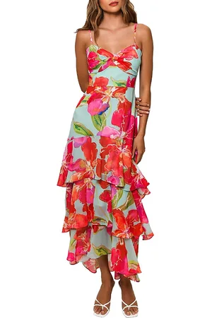 Hutch Kennedi Ruffled Long Dress