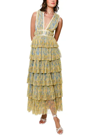 Hutch Amora Tiered Tulle Gown