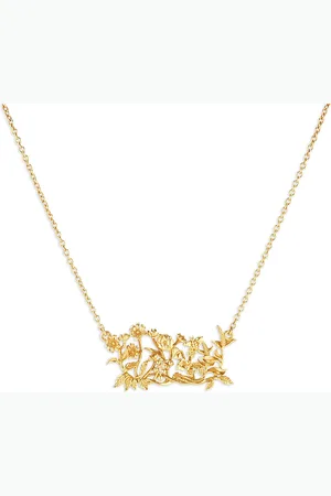 Capucine De Wulf Meadow Cluster Necklace, 16