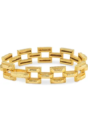 Capucine De Wulf Pathway Petite Link Flex Bracelet in 18K Plated