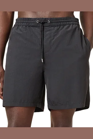 AllSaints Warden Nylon Regular Fit Swim Trunks