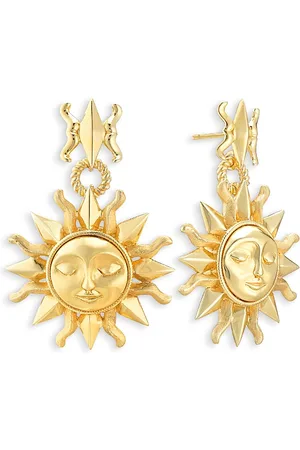 Capucine De Wulf Soleil Sun Drop Earrings in 18K Plated