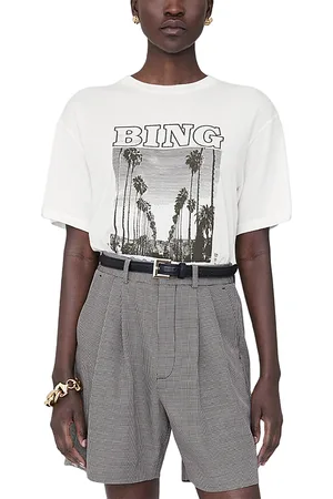 ANINE BING Louis Boxy Graphic Tee