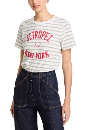 Cinq A Sept St Tropez New York Shrunken Tee