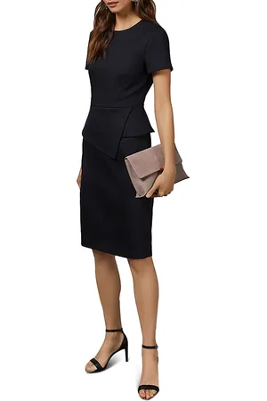 Ted Baker Elynah Asymmetric Peplum Dress