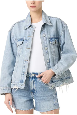 BLANK NYC Distressed Denim Jacket