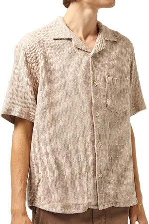 Corridor Textured Weave Camp Shirt